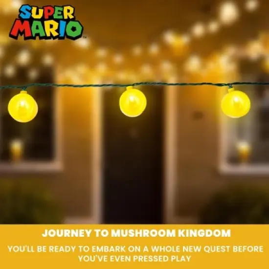 Super Mario Bros. Coin String Lights image {6}