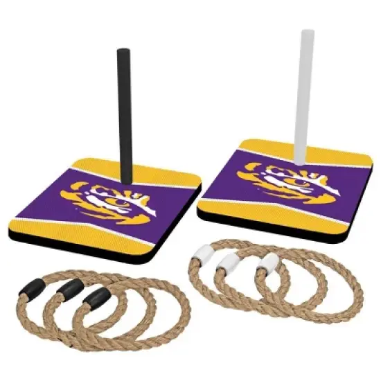 NCAA LSU Tigers Quoits Ring Toss Game Set image {1}
