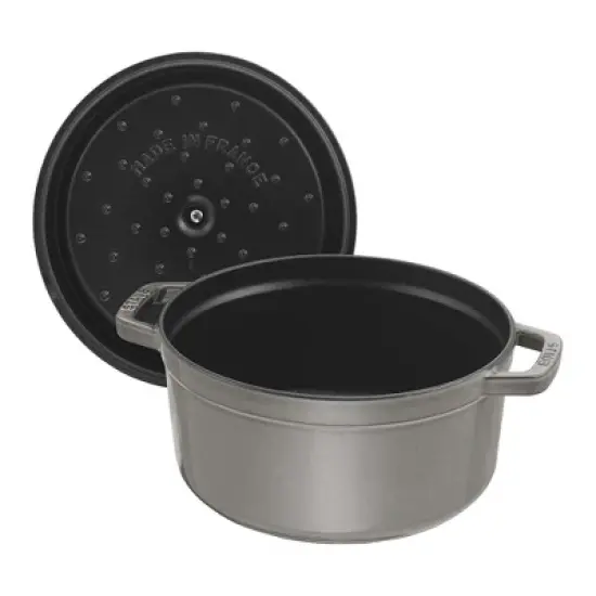 STAUB Cast Iron 0.75-qt Round Cocotte image {1}