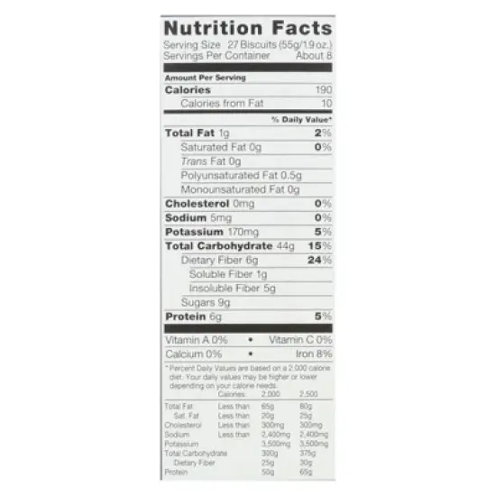 Kashi Organic Island Vanilla Whole Wheat Cereal - Case of 12/16.3 oz image {5}