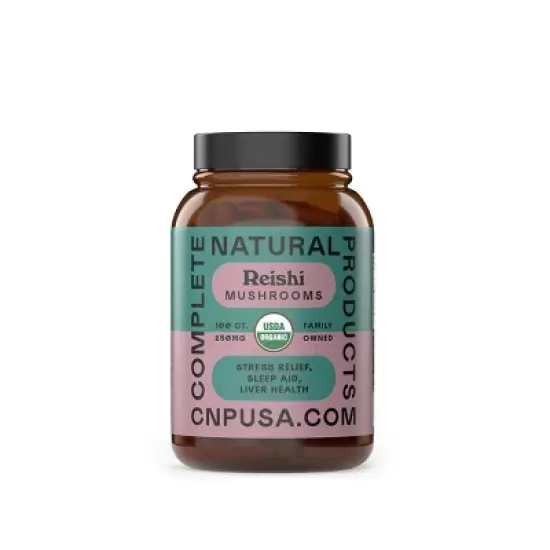 Organic Reishi Capsules by Complete Natural Products image {3}