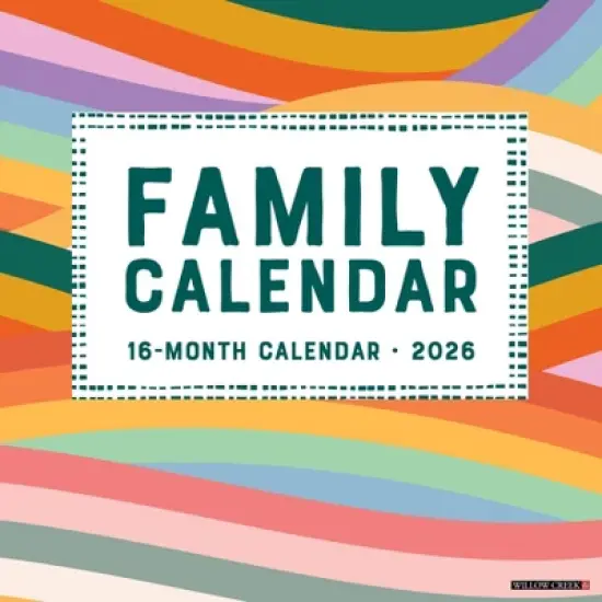 Willow Creek Press 2026 Family Planner Calendar Wall Calendar image {5}