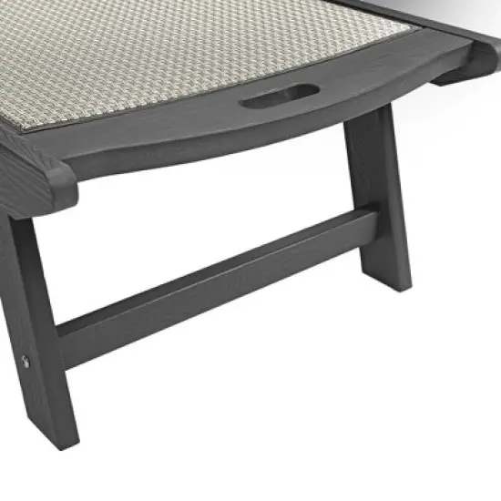 Arceso Chaise Lounge Chair Outdoor, HDPS and HDPE Wicker Material, Patio Lounge Chair with Adjustable Backrest, Resin Pool Lounge Chairs with Wheels. image {8}