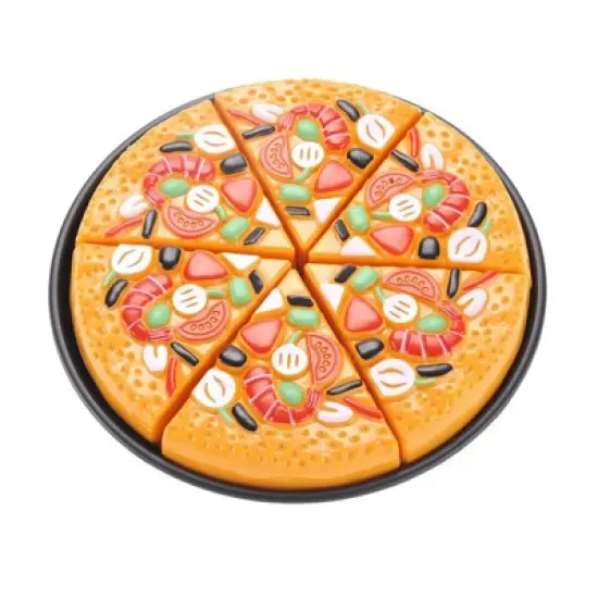 Insten 8 Piece Play Pizza Toys For Kids, Includes Watermelon, Icecream And Utensils image {7}