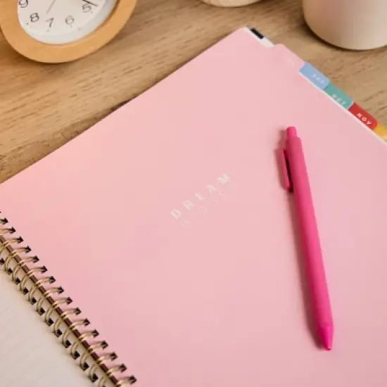 Happy Brands Organized July 2025 - June 2026 Weekly/Monthly Planner 9.37"x11.12" Multicolor Cool Brights image {18}