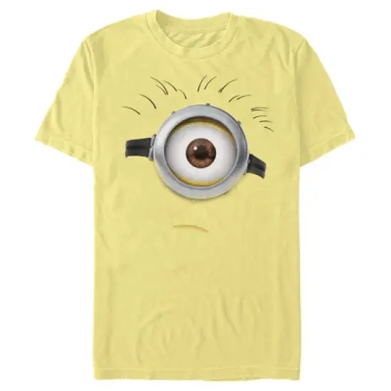 Men's Despicable Me Minions Carl Sad Big Face T-Shirt image {2}