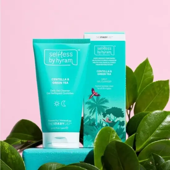 selfless by hyram Centella and Green Tea Hydrating Gel Face Cleanser - 5 fl oz image {2}