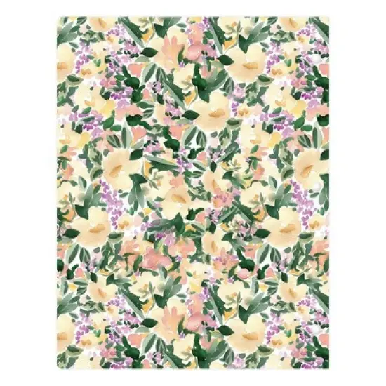 Blue Sky Day Designer Monthly Deluxe Planning Calendar 8.5"x11" Marjorie Floral Clear image {13}