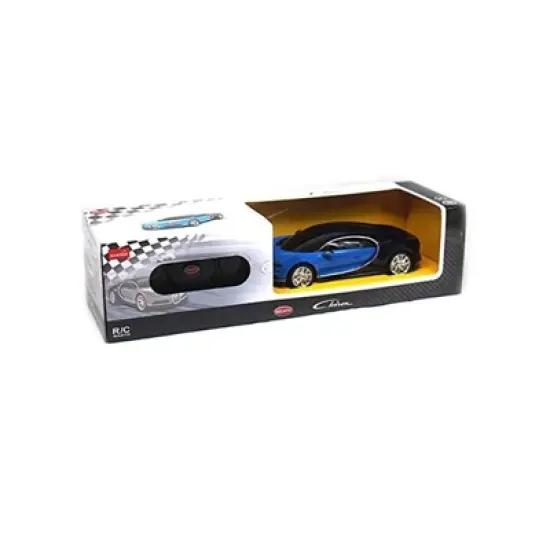 Link Ready! Set! Go! 1/24 Scale Bugatti Chiron Remote Control Model Car -  Blue image {2}
