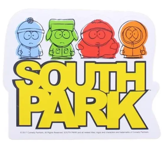 Just Funky South Park Auto Sticker image {1}