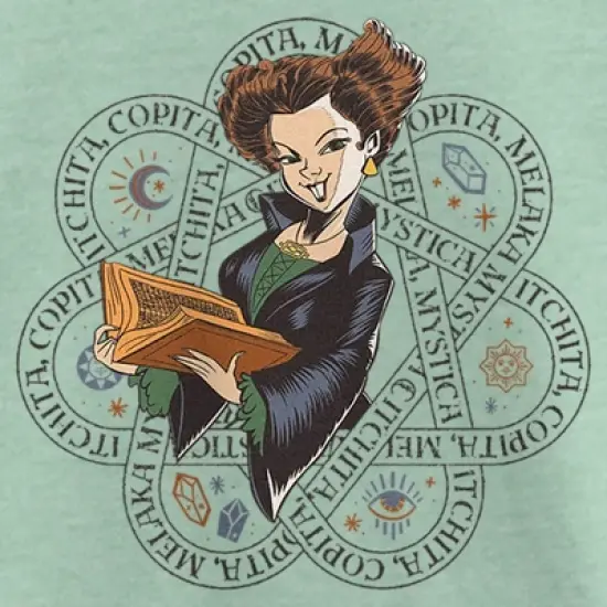 Girl's Hocus Pocus 2 Winifred Spell Book T-Shirt image {1}