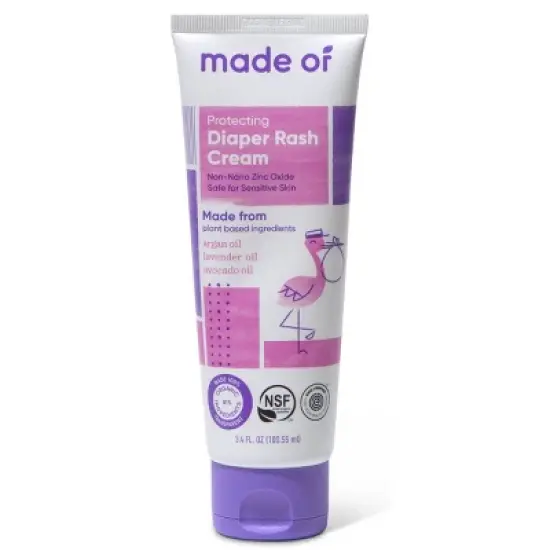 MADE OF Organic Diaper Rash Cream - 3.4 fl oz image {4}