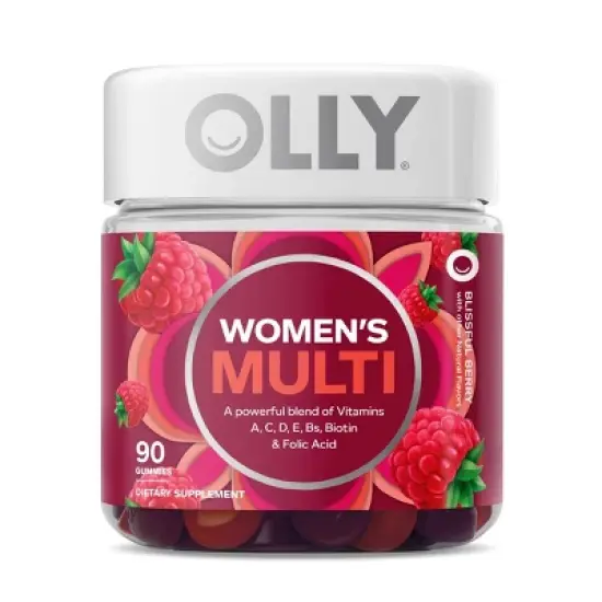 OLLY Women's Multivitamin Gummies - Berry image {6}