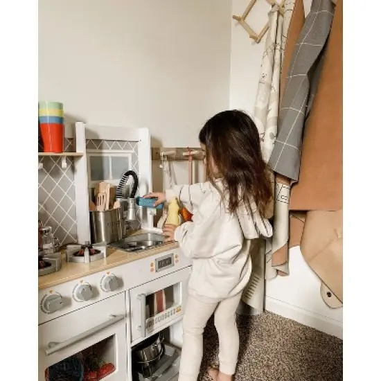 Kidkraft Let's Cook Wooden Play Kitchen image {10}