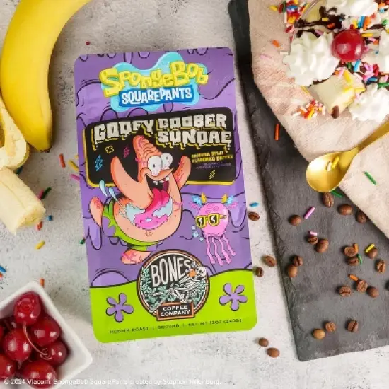 Bones Coffee Company Goofy Goober Sundae 12 oz (Ground) image {3}