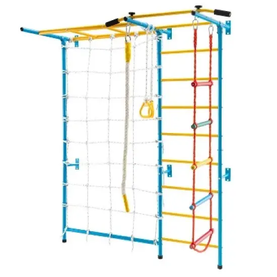 Funphix 7 In 1 Swedish Ladder Wall Gym Set - Large image {2}