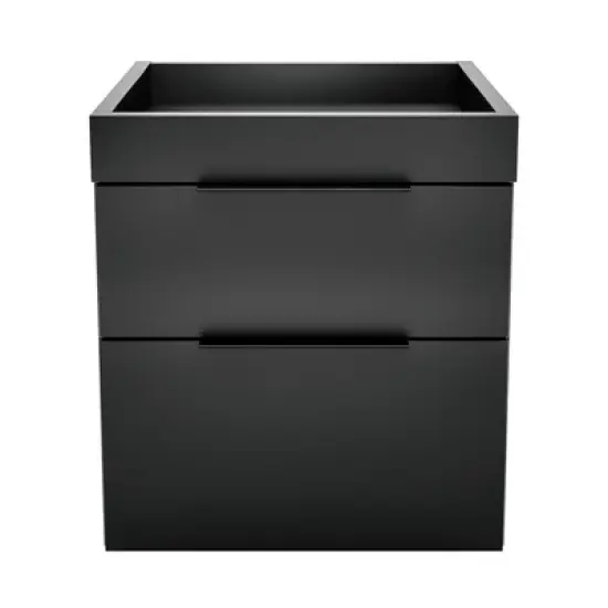 Carter Modern Double Drawer Nightstand - Eco Dream image {4}