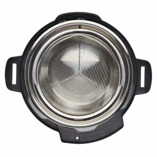 Instant Pot Official Large Mesh Steamer Basket, Stainless Steel, Round - Versatile Steamer & Strainer for Vegetables, Fish, and More - Durable image {2}
