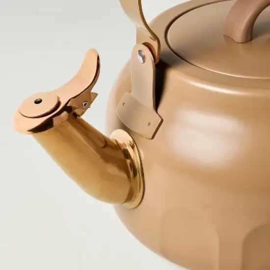 Teapot with Copper Accents Tan - Hearth & Hand&trade; with Magnolia image {2}