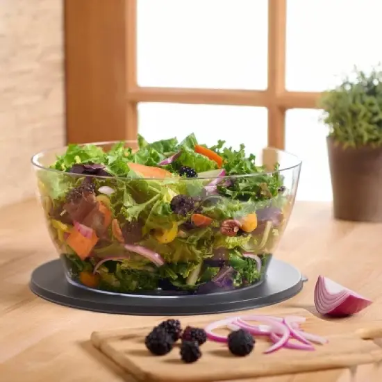 Tupperware Crystal Clear Store & Serve - 25.25C Round Container image {5}