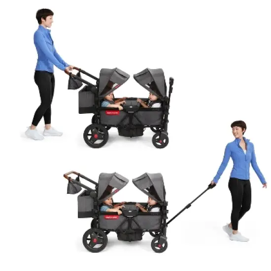 Radio Flyer Voya Quad Baby Stroller Wagon image {2}