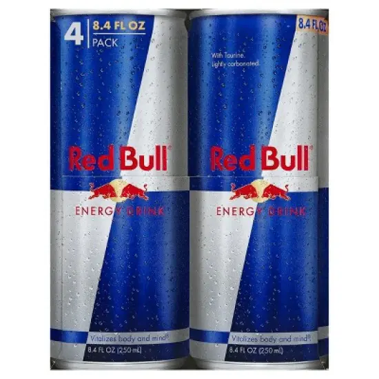 Red Bull Energy Drink - 4pk/8.4 fl oz Cans image {8}