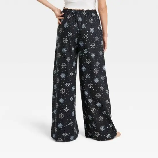 Women's Woven Wide Leg Pajama Pants - Colsie&trade; image {2}