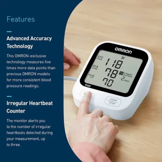 Omron Series 5 Upper Arm Blood Pressure Monitor image {1}