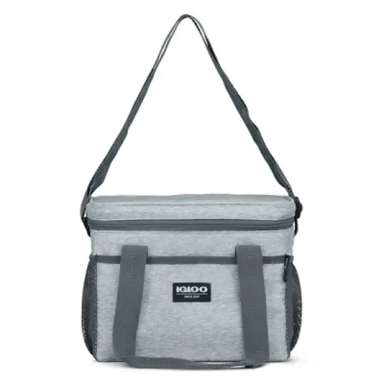 Igloo Lunch+ Cube 12 Lunch Tote with Pack Ins - Gray image {4}