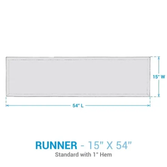 Park Designs Grey Weathered Oak Table Runner 54"L image {3}