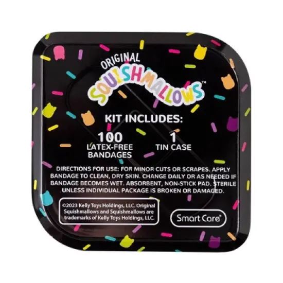 Smart Care Latex-Free Bandages Collector Case - Squishmallows - 100ct image {3}