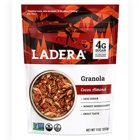 Ladera Granola Almond Cocoa - Case of 6 - 11 OZ image {1}