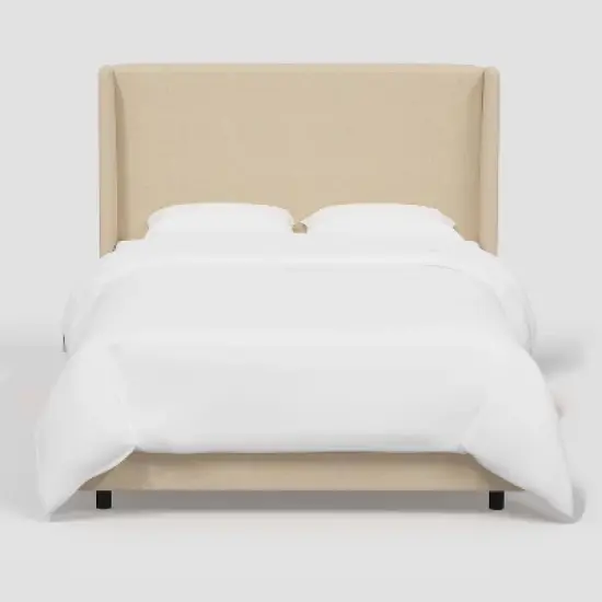 Antwerp Wingback Bed in Linen - Threshold&trade; image {1}