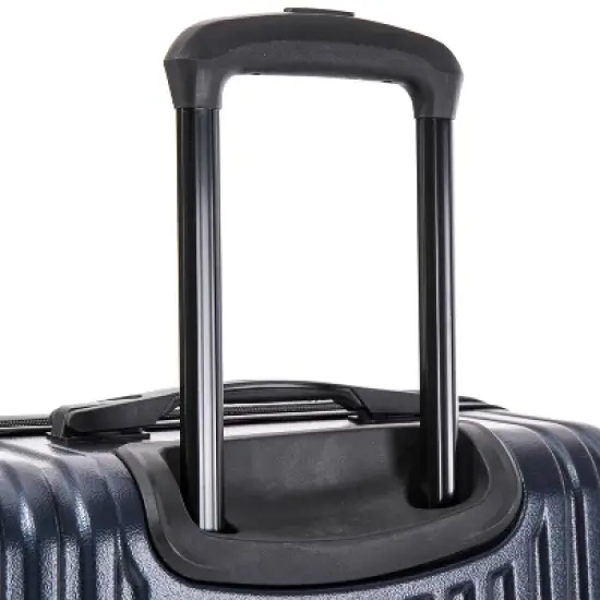 InUSA Drip Lightweight Hardside Carry On Spinner Suitcase - Blue image {11}