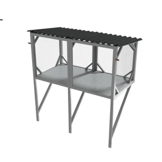 Gulches Wooden Cat Window Perch for Large Indoor Cats with Mesh Windows image {7}