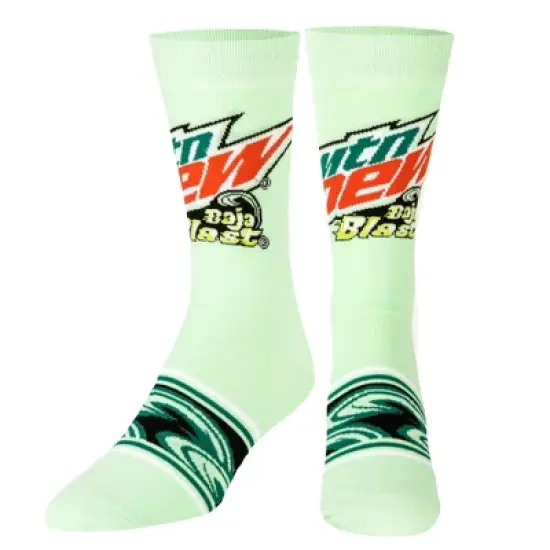 Odd Sox Pepsi Mountain Dew Merchandise Funny Crew Socks Men's, Assorted Styles image {1}