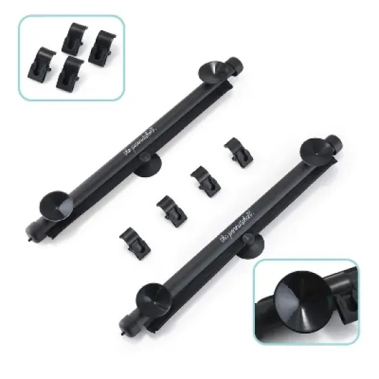 The Peanutshell Roller Baby Car Window Shades, 2-Pack Set image {4}