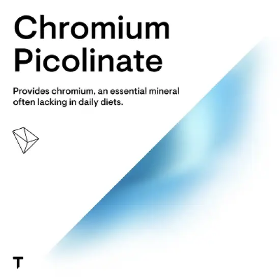 THORNE Chromium Picolinate - Essential Mineral Supplement for Healthy Metabolism Support* - Supports Carbohydrate Cravings* - 60 Capsules image {3}