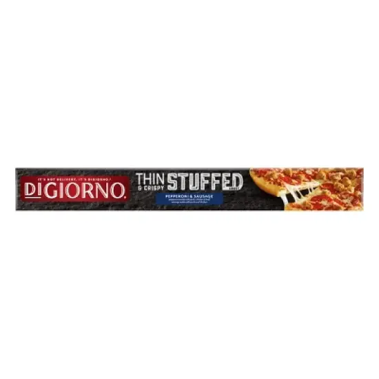 DiGiorno Thin & Crispy Stuffed Crust Pepperoni & Sausage Frozen Pizza - 21.4oz image {7}