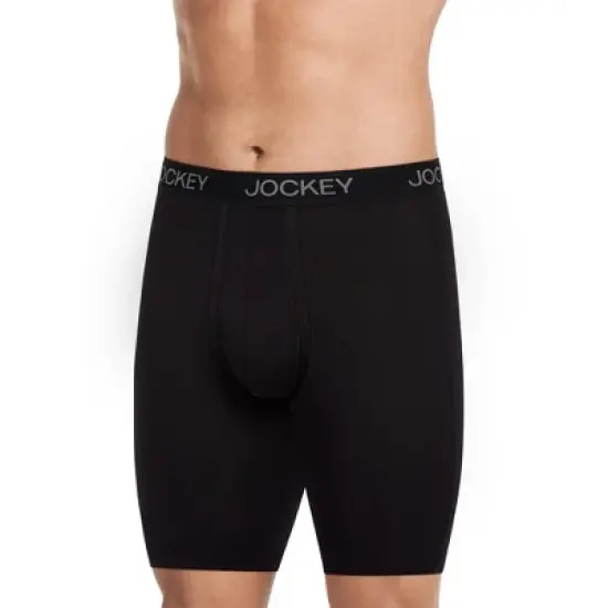 Jockey Men's Chafe Proof Pouch Ultra Soft Modal 8.5" Long Leg B image {8}