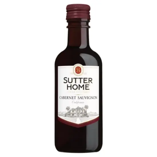 Sutter Home Cabernet Sauvignon Red Wine - 4pk/187ml Bottles image {1}