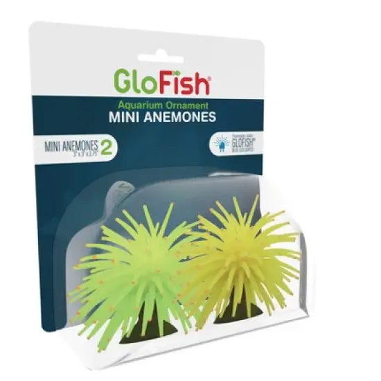 GloFish Mini Anemones Creates A Glowing Effect Aquarium Ornaments image {7}