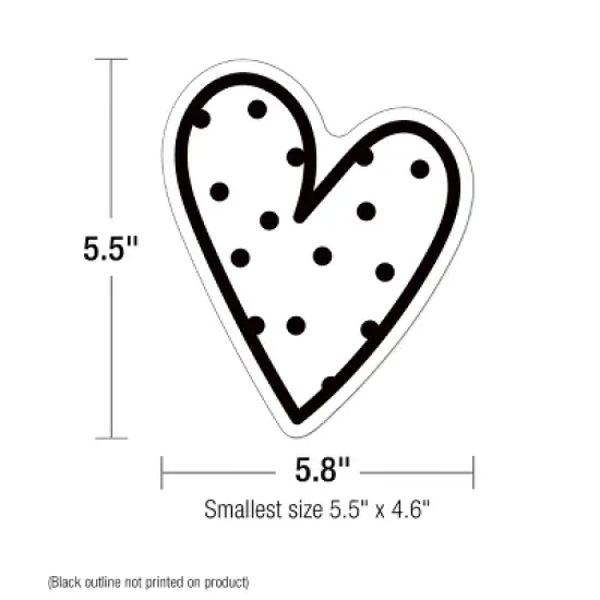 Carson Dellosa Education Doodle Hearts Cutouts (36 cut-outs) image {2}