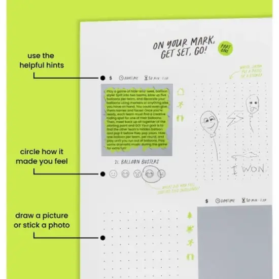 The Adventure Challenge Kids' Edition Board Game: Promotes Social Skills, Creative Thinking, and Problem Solving image {2}