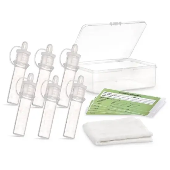 haakaa Silicone Colostrum Collector Set - 6ct image {1}