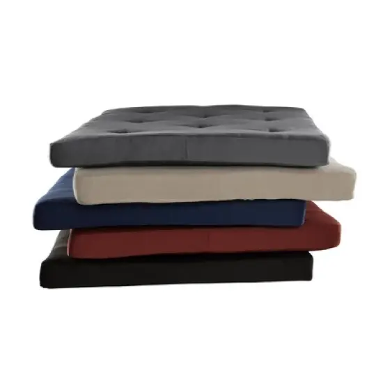 6" Full Jayce Thermobonded High Density Polyester Fill Futon Mattress - Room & Joy image {7}