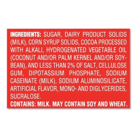 Nestle Hot Cocoa Mix, Dark Chocolate, 0.71 oz, 50/Box image {7}