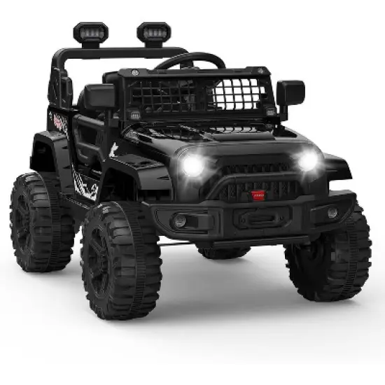 12V Kids Ride-On Truck Car, Electric Off-Road Vehicle with Parent Remote Control, 3 Speed, ASTM Certified Battery Powered Toy for Toddlers image {8}