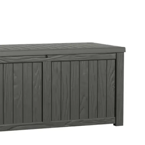 MAYEERTY 120 Gallon Large Capacity Outdoor Deck Box for Patio Furniture Cushions, Pillow with Wheels image {3}