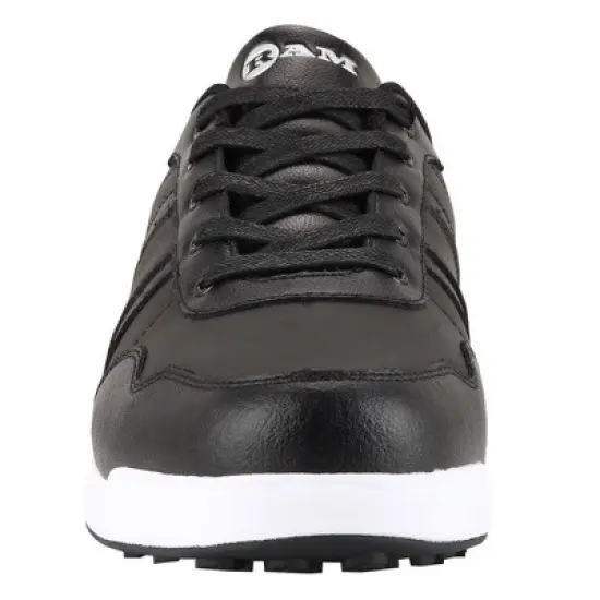 Ram FX Comfort Mens Waterproof Golf Shoes Black image {2}